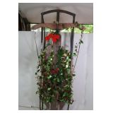 Vintage Wooden Runner Sled-42" Decorated