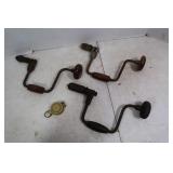 3 Wood Braces, Engineers Compass(broken glass)