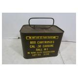 Vintage Army 30 cal.Ammo 600(never opened)