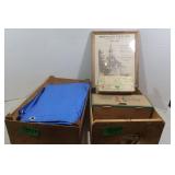 Mt. View Inn Commemorative Print 50th,Wooden