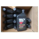 11 qts. Wolfhead 20W30 Oil