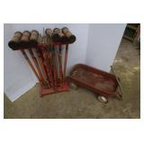 Vintage Croquet Set