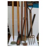 Shingle Stripper, Shovel, Hoe, Pick