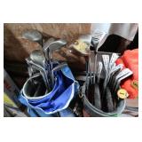 2 Sets Golf Clubs w/Bags-Spalding, Executive,