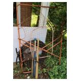 Baseball Bats, Basketball Hoop, Plastic Pipe