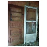 Exterior Door(32"x78"), Screen Door(32"x80")