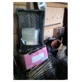 Tractor Parts, Wood Vent, Tarp Paper