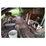 Contents of Left Side of Tan Shed