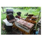 Old Tractors for Parts, Mower Deck, Muclher(cond