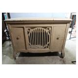 Vintage Music Cupboard-33x22x26