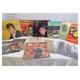 Lot of 12 Assorted Vintage 33 1/3 Records Elvis