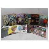 Lot of 10 Assorted Vintage 33 1/3 Records incl