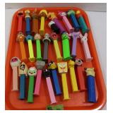 Large Lot of Pez Dispenser 27