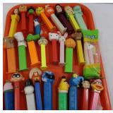 Large Lot of Pez Dispenser 27