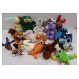 Lot of Approx 18 Beanie Babies
