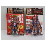 Set of 2 W RAW Wrestlers NIB WWE Kurt Angle