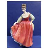 Royal Doulton "Fair Lady Red" 1962 7" tall
