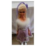 Barbie Dress up Life Size 41"plastic doll, no