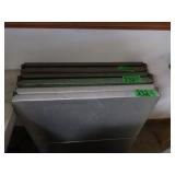 Metal folding tables 48"x30"