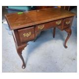Ethan Allen Cherry Desk-top opens-40x19x31"