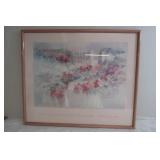 Wood Framed Print-31x26"