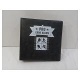 Pro Card Album with football cards