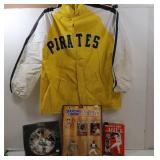 Pirates Lot-Jacket, Figurines, Collector Plate