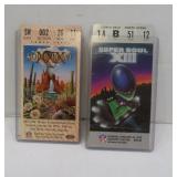 Collector Super Bowl 13&30 Tickets
