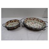 Temp-tations ovenware serving bowl