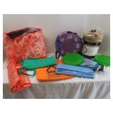 Heated Throw(never used),Disney Bags&more