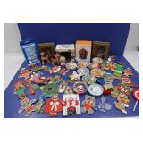 Vintage Wooden Christmas Ornaments