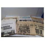 Vintage Pgh Press, Post Gazette,Trib w/Tote