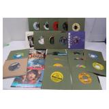 28-45RPM Records incl 4 Seasons,EltonJohn,Beatles