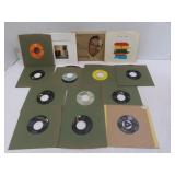 14-45RPM Records incl Elvis,Elton John, Hollies