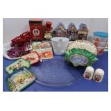 Steinbach Snowman Smoker, Misc Christmas Decor