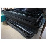 10 Black Stacking Shelves-36x18"