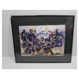 Framed Steelers Coaches/Players Prints