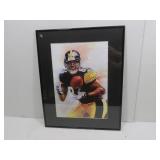 Framed Hines Ward Print-20x16