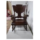 Vintage Wooden Rocking Chair