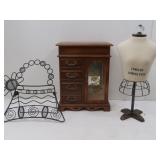 Jewelry Chest, Jewelry, Dress Form