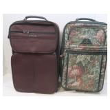 2 Pcs Luggage on Wheels-19x15x34