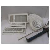 Ceiling Vents & Caulking Gun
