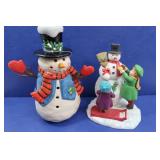 Ceramic Santas(1 Hallmark)