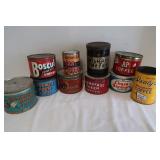 Coffee Tin Lot