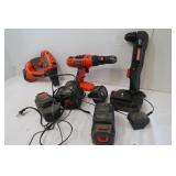 Fire Storm Quantum Storm, B&D Rechargeable Drills