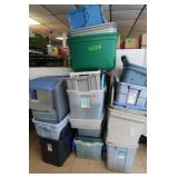 Large Assortment of Bins
