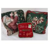 Christmas Throw Pillows