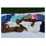 Assortment of Throw Blankets