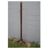 66"H Wooden Hall Tree