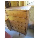 Oak Dresser-48"Hx30"Wx17"D
